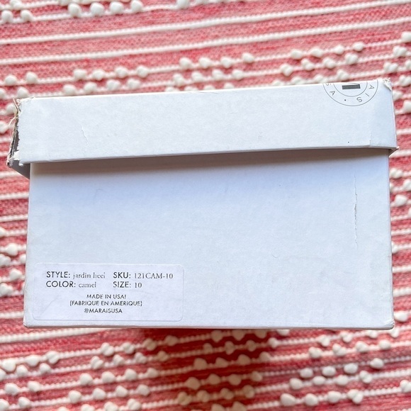 For Love & Lemons x Marais Collab Jardin Glitter Heels Size 10 - Picture 10 of 11